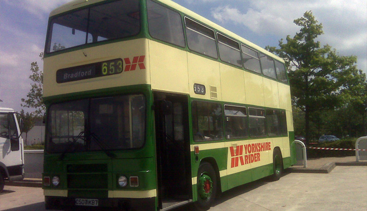 5507 (C507 KBT) back in Yorkshire Rider livery, in summer 2009