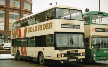 5507 (C507 KBT) in Leeds City Bus Station